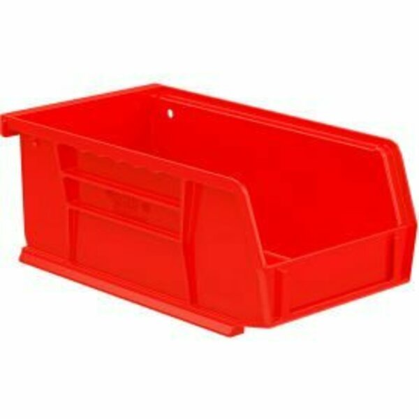 Akro-Mils Hang & Stack Storage Bin, Plastic, Red, 24 PK 30220 RED